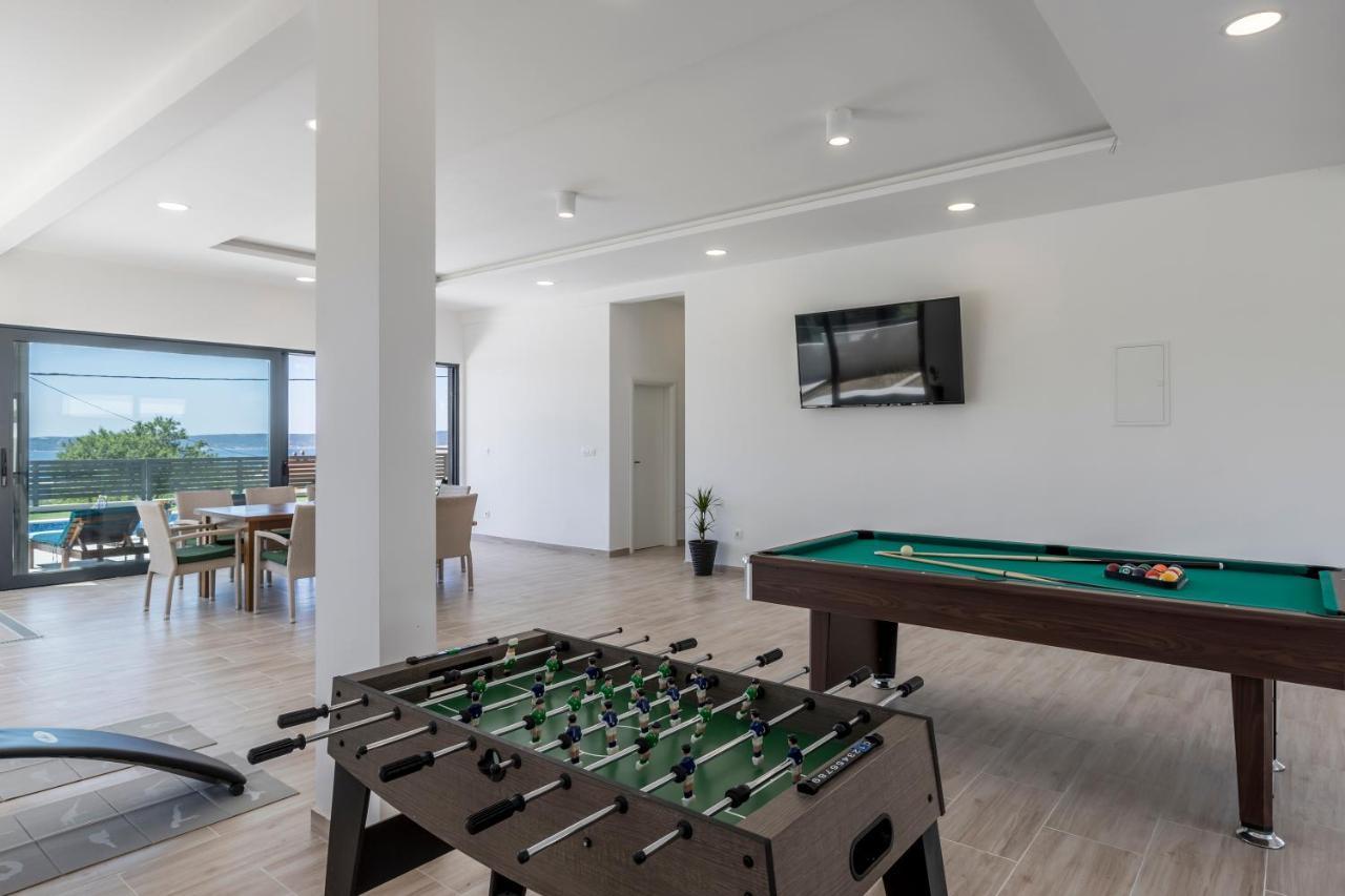 Luxury Villa La Nonna Ana - Heated Pool, Sea View, Near Split คาชเตลา ภายนอก รูปภาพ
