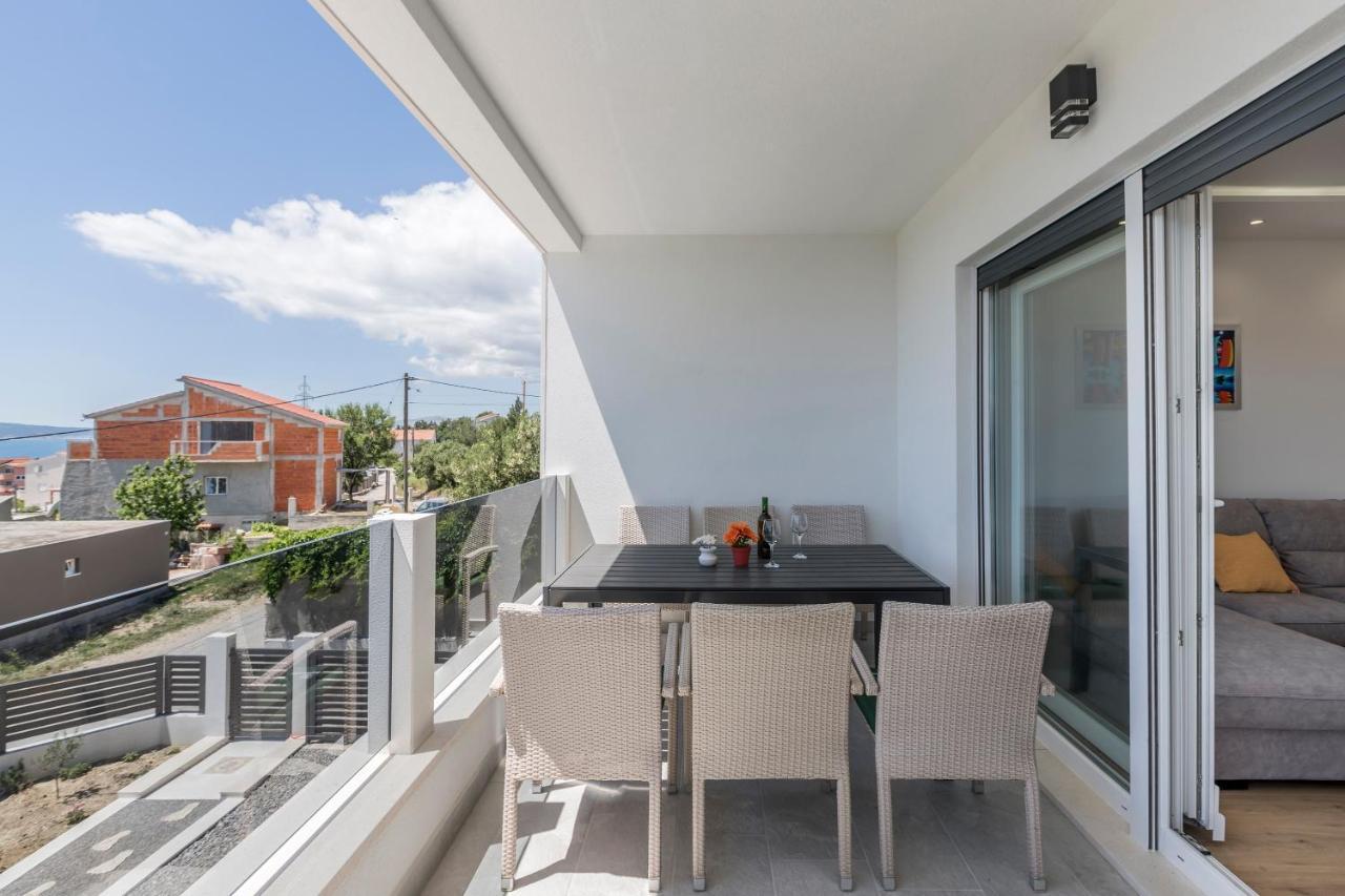Luxury Villa La Nonna Ana - Heated Pool, Sea View, Near Split คาชเตลา ภายนอก รูปภาพ