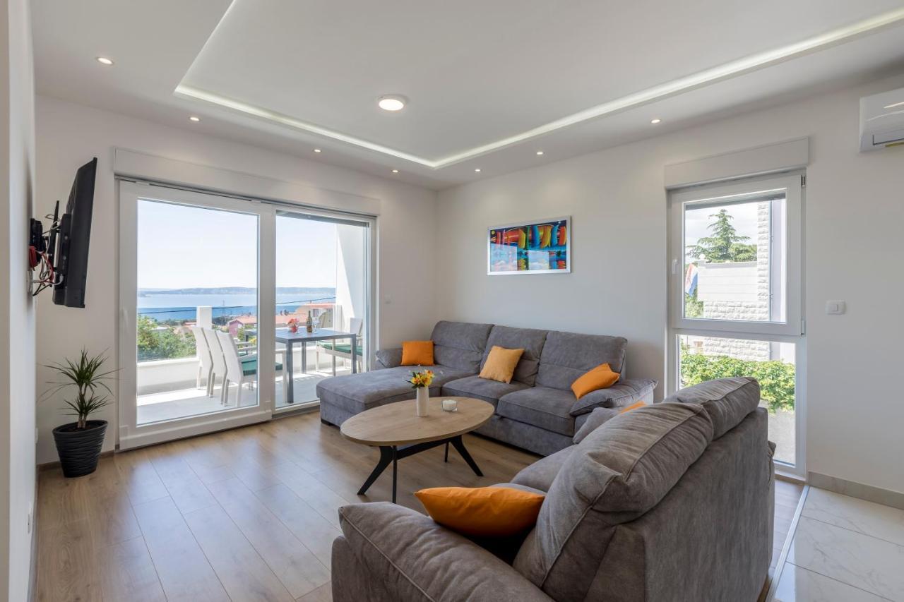 Luxury Villa La Nonna Ana - Heated Pool, Sea View, Near Split คาชเตลา ภายนอก รูปภาพ