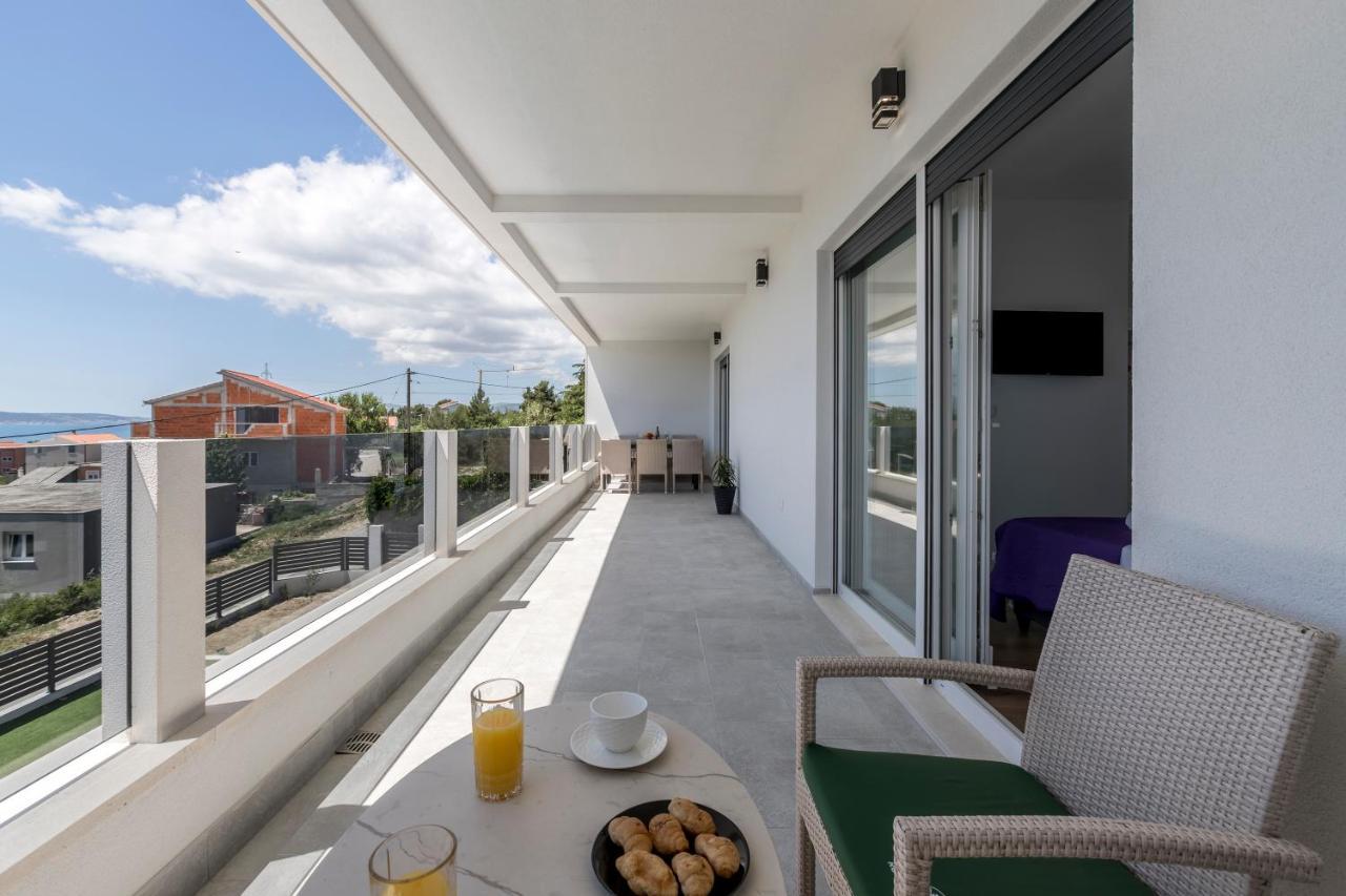 Luxury Villa La Nonna Ana - Heated Pool, Sea View, Near Split คาชเตลา ภายนอก รูปภาพ