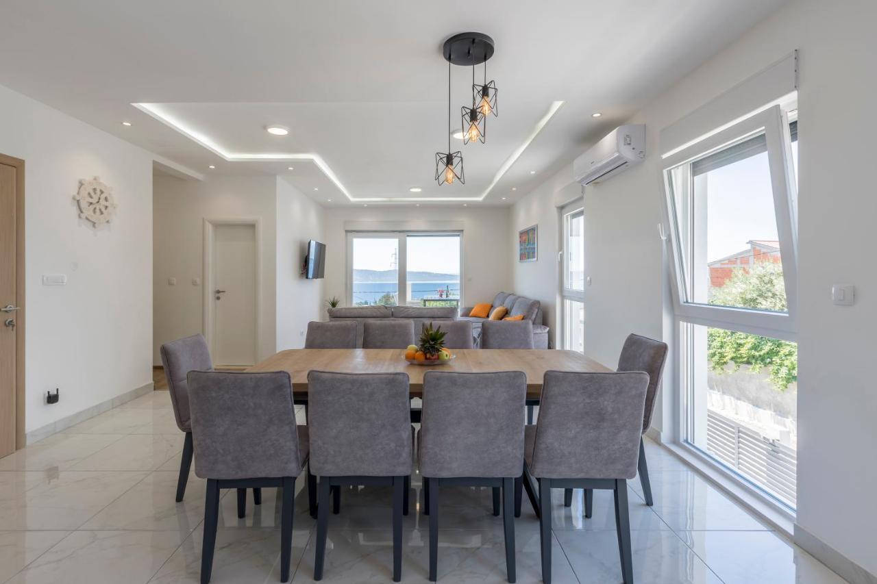 Luxury Villa La Nonna Ana - Heated Pool, Sea View, Near Split คาชเตลา ภายนอก รูปภาพ