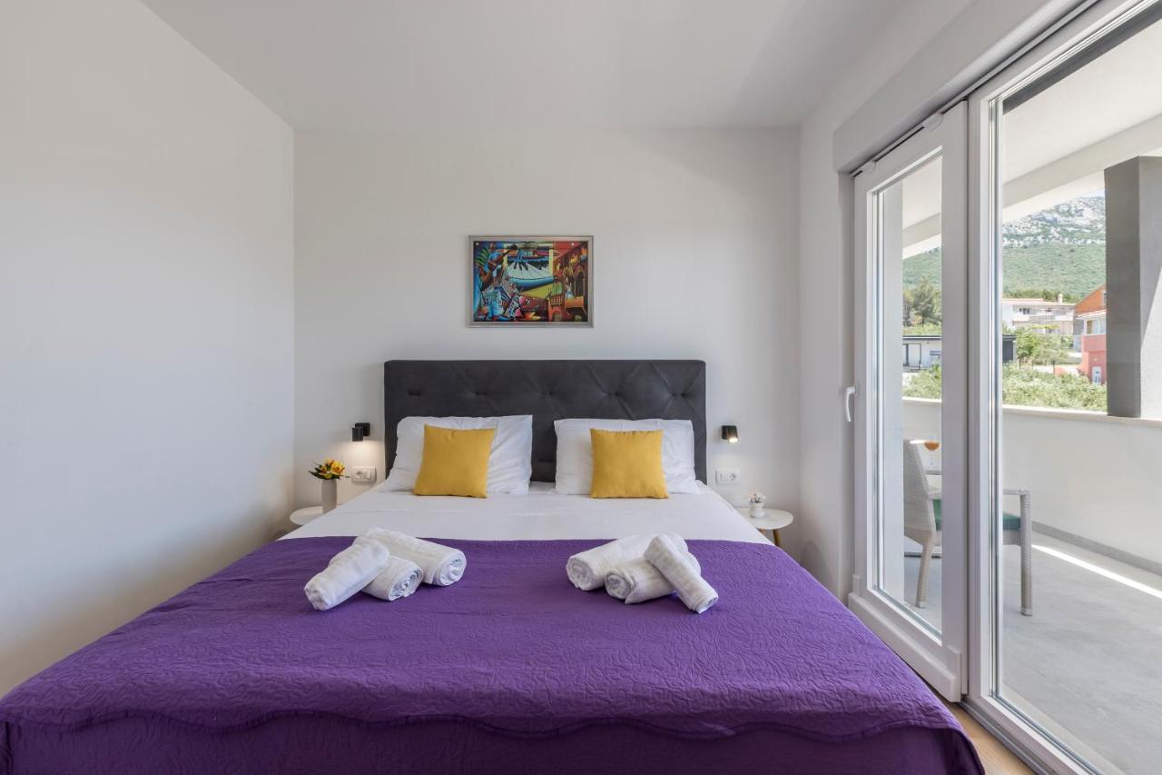Luxury Villa La Nonna Ana - Heated Pool, Sea View, Near Split คาชเตลา ภายนอก รูปภาพ
