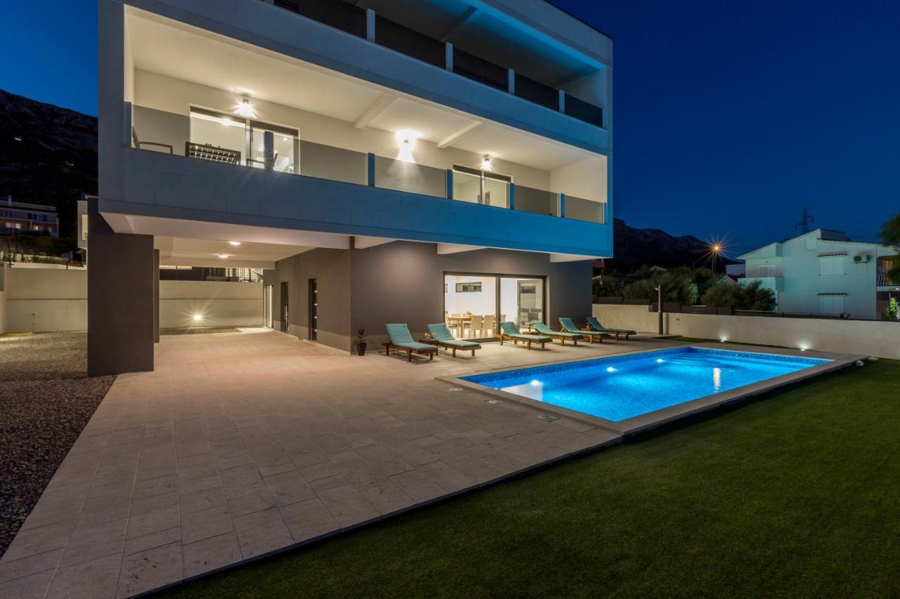 Luxury Villa La Nonna Ana - Heated Pool, Sea View, Near Split คาชเตลา ภายนอก รูปภาพ