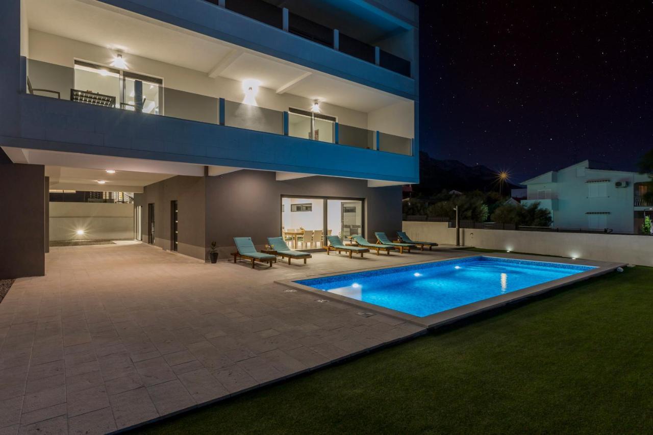 Luxury Villa La Nonna Ana - Heated Pool, Sea View, Near Split คาชเตลา ภายนอก รูปภาพ