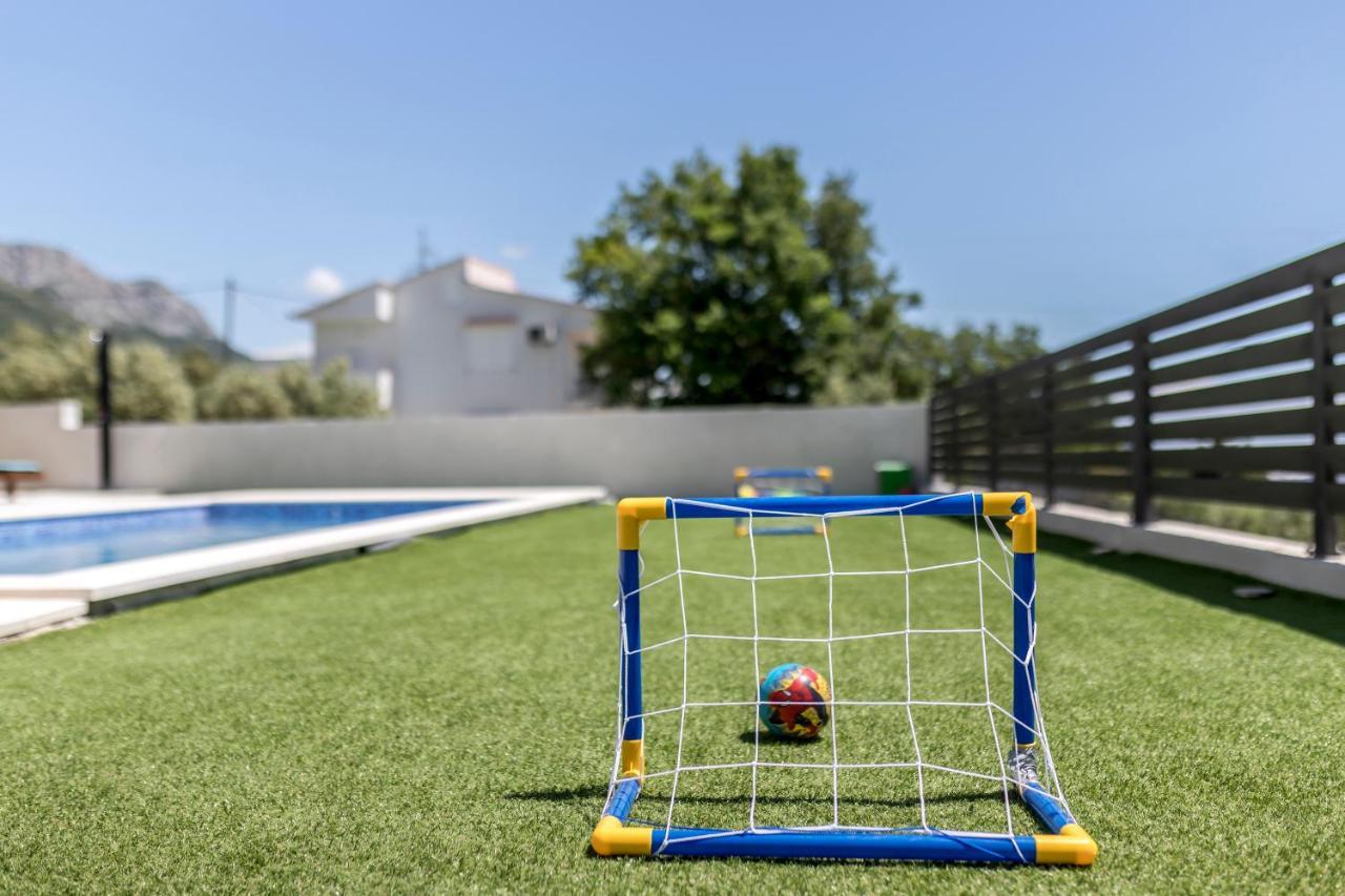 Luxury Villa La Nonna Ana - Heated Pool, Sea View, Near Split คาชเตลา ภายนอก รูปภาพ