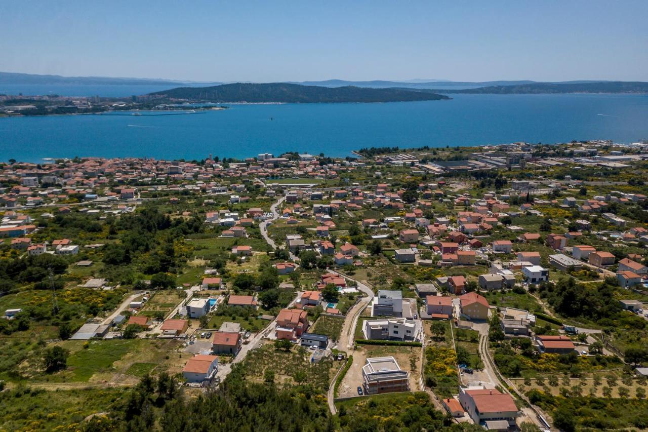 Luxury Villa La Nonna Ana - Heated Pool, Sea View, Near Split คาชเตลา ภายนอก รูปภาพ