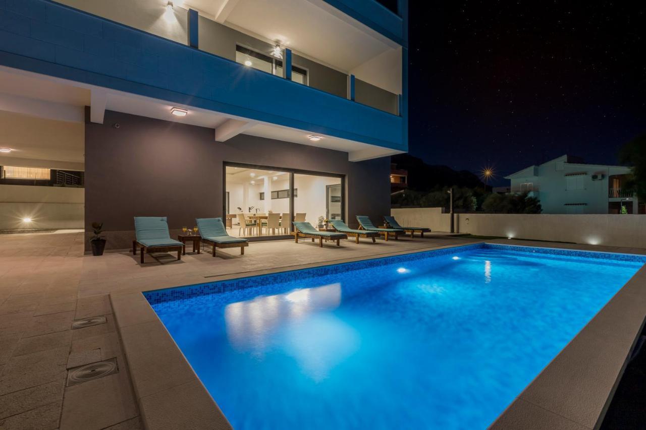 Luxury Villa La Nonna Ana - Heated Pool, Sea View, Near Split คาชเตลา ภายนอก รูปภาพ
