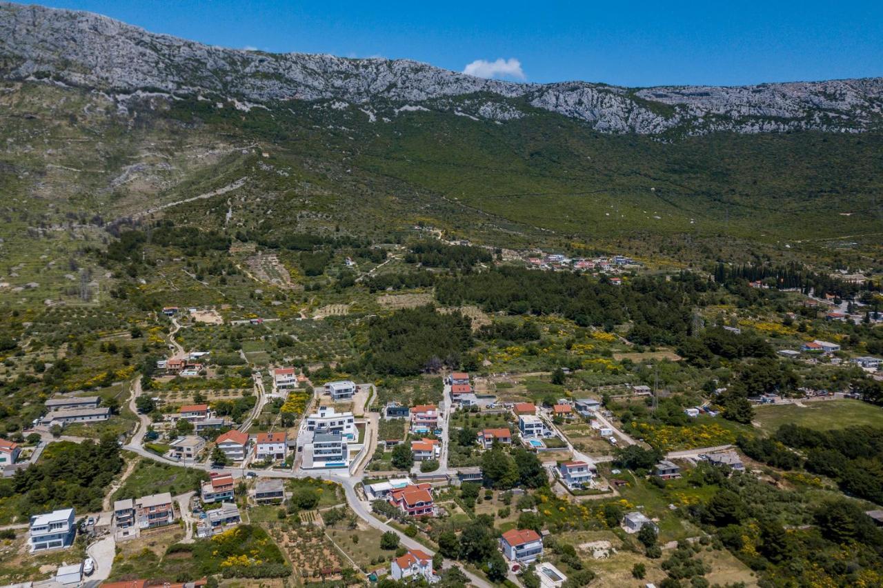 Luxury Villa La Nonna Ana - Heated Pool, Sea View, Near Split คาชเตลา ภายนอก รูปภาพ